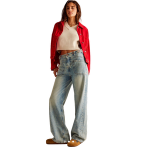 * Current NWT Free People We The Free Palmer Cuffed Jeans Size 31